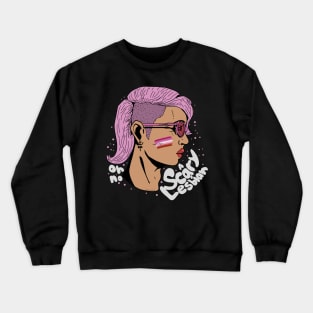 "Scary" Lesbian Crewneck Sweatshirt